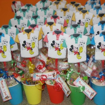 Mickey sport shirt.