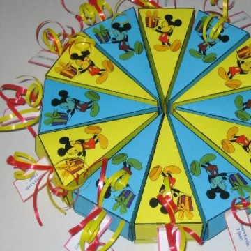 Mickey taartpunten