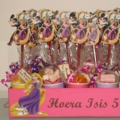 Prinses rapunzel en prins.