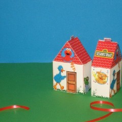 Sesamstraat huisje.