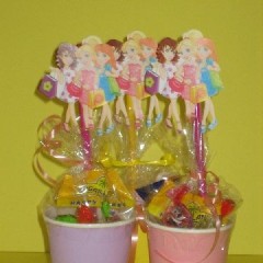 Barbie bekers traktatie.