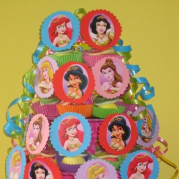 Snoep spektaart prinsessen.