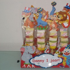 Traktatie circus dieren.