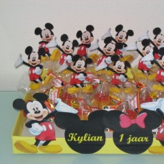 Traktaties cakjes Mickey mouse
