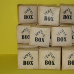 Verhuis box uitdeeldoos.