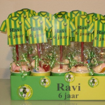 Voetbal uitdeeldoos Ado Den Haag.
