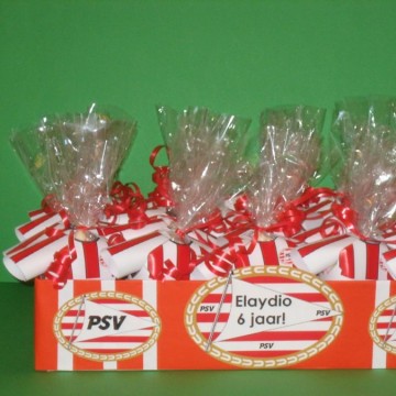 Voetbal uitdeeldoos PSV.