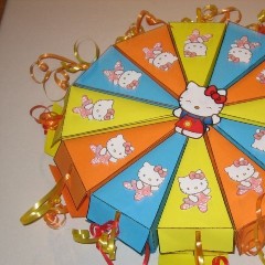 Hello Kitty taartpunten1.
